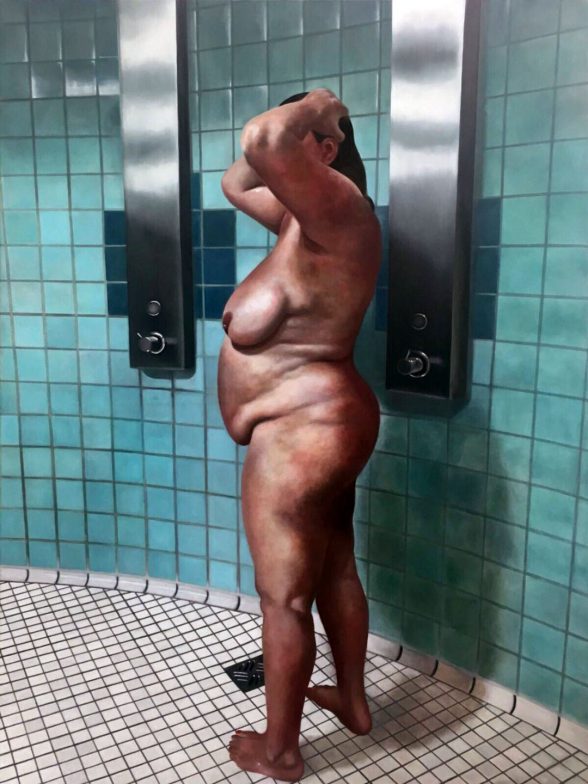 Annemarie Faupel, o.T., oil on canvas, 200cm x 150cm ©2020