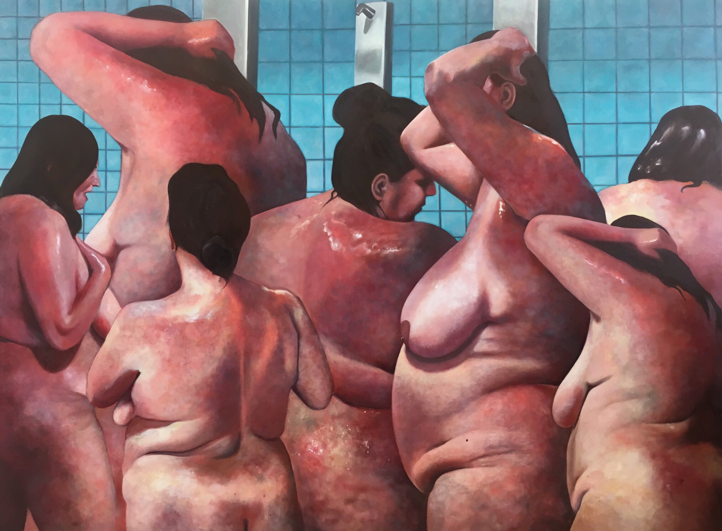 Annemarie Feupel, o.T., 2021, oil on canvas, 200cm x 270cm ©2022