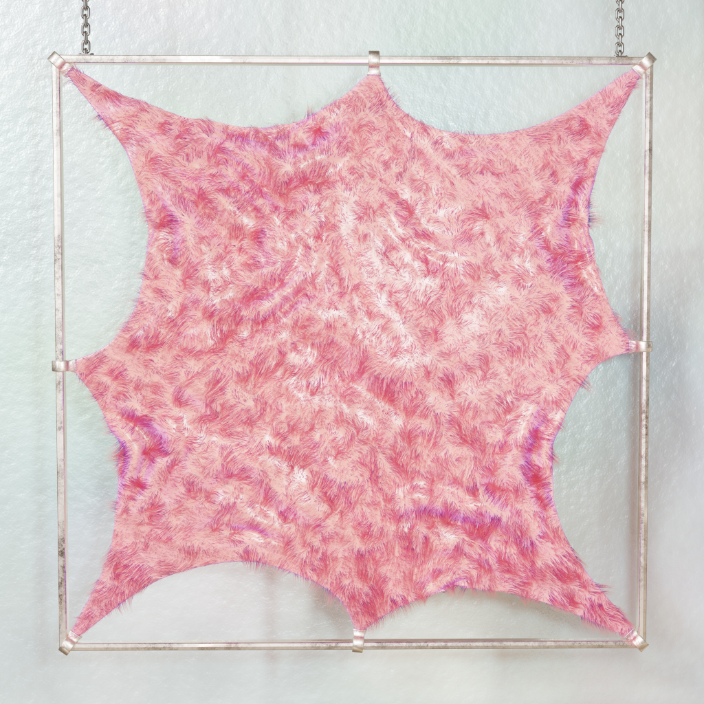 Veronika Simmering, streched thin 2022 3D rendering