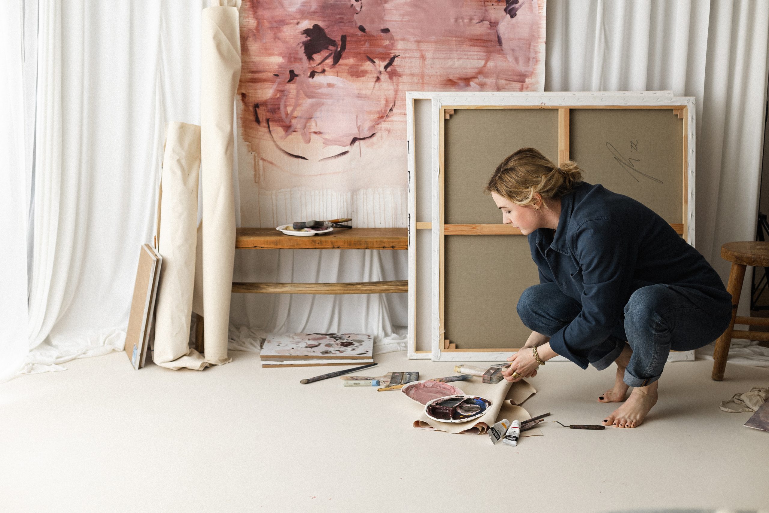 Juliane Turner, Studio view 2023